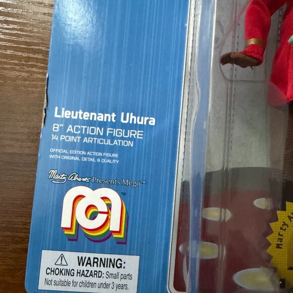 Marty Abrams Mego Star Trek Lieutenant Uhura Action Figure - Red - Picture 3 of 7